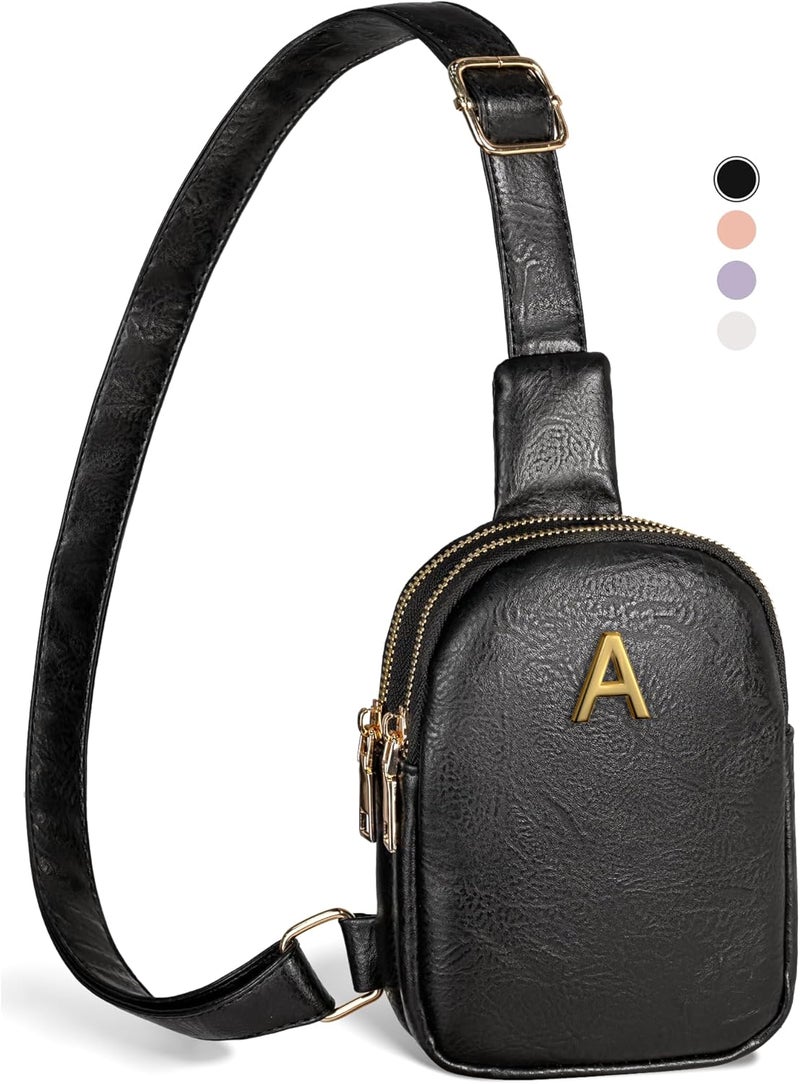 Freesya Store Gifts for Teen Girls Women, Initial Cross body Bag Fanny Pack for Women Girls, Teen Girl Gifts Trendy Stuff, Birthday Gifts Idea, Thank You Gift for Her - Image 1